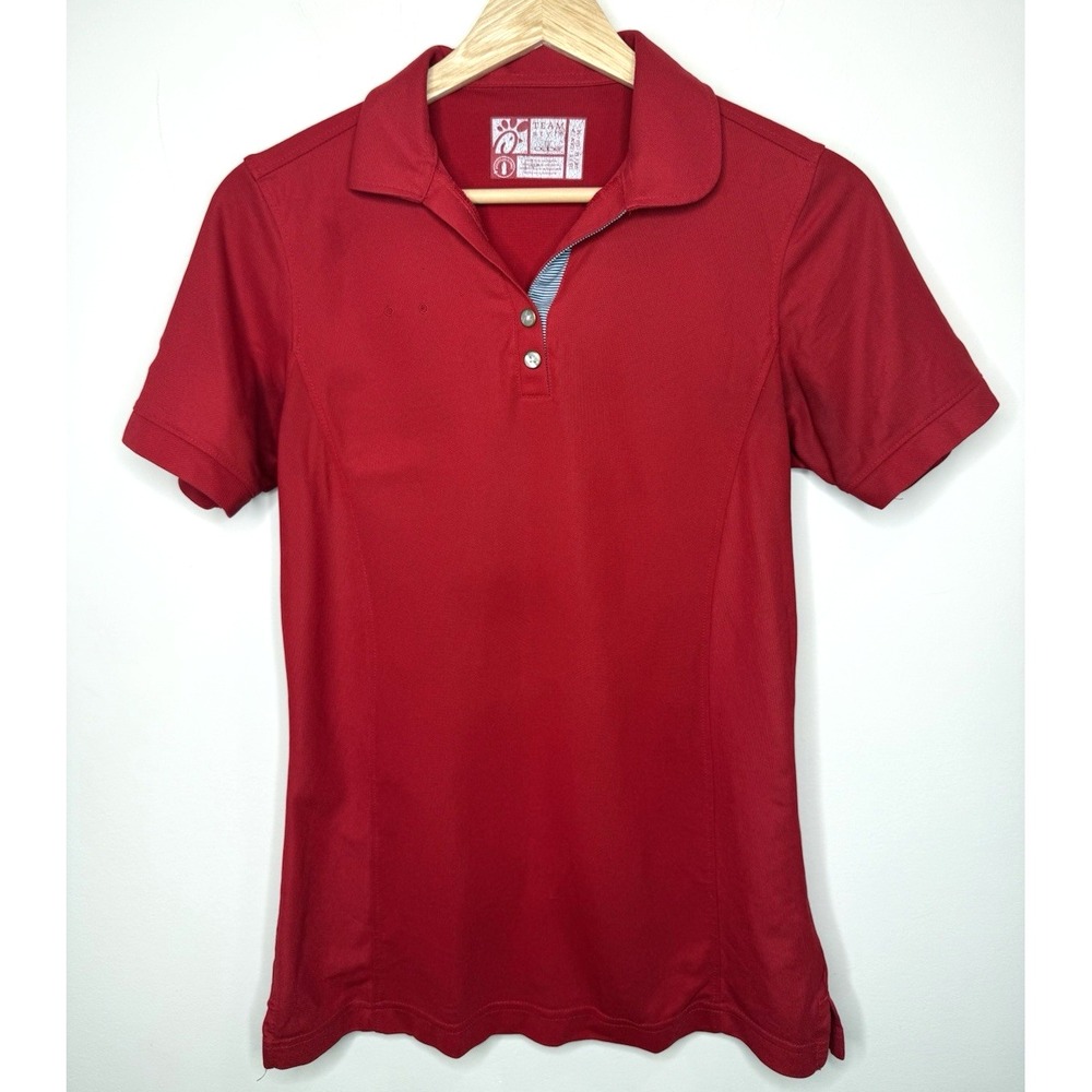 Chickfila Women's Red Polo Shirt